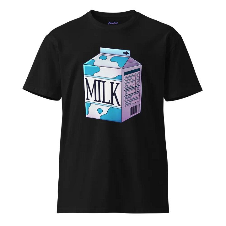 Moo-licious Milk Carton Unisex T-Shirt product image (1)