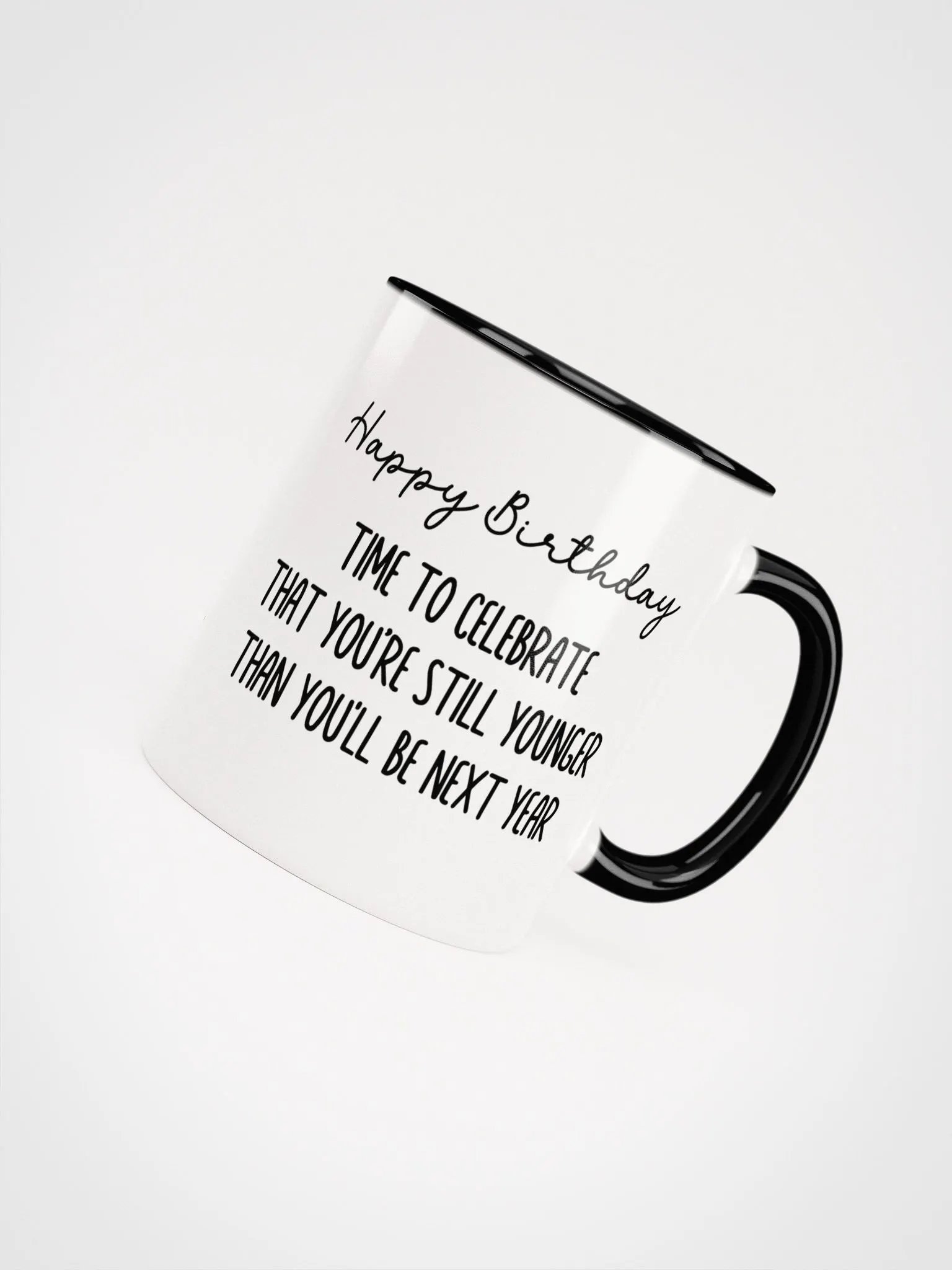 Two Tone Line Birth Flower Mug SEPTEMBER – Personalized Gift product image (5)