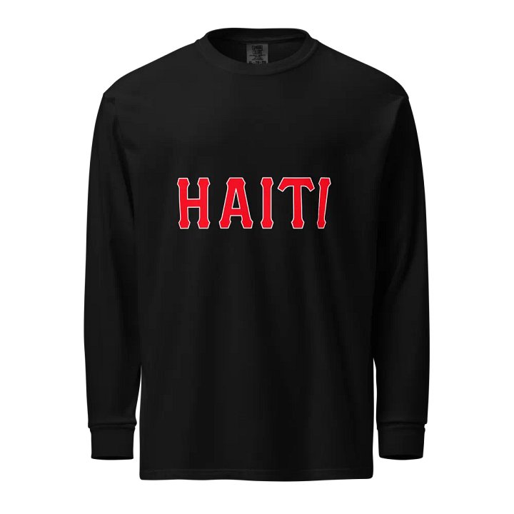 Unisex Garment-Dyed Long Sleeve Shirt product image (1)