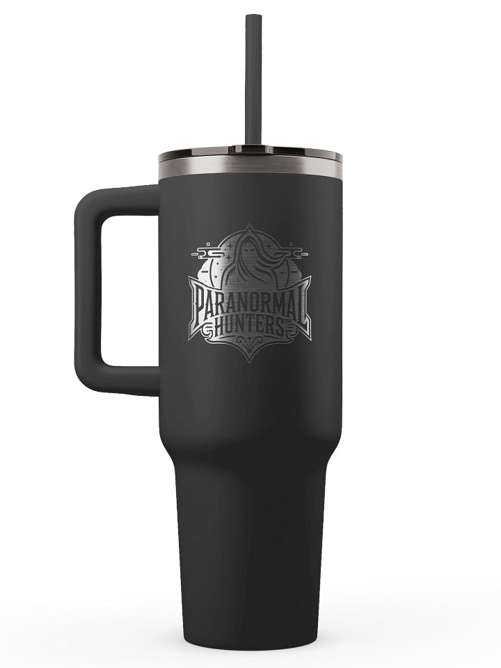 Paranormal Hunters Vacuum Insulated Travel Tumbler With Straw — photo 1 of 8