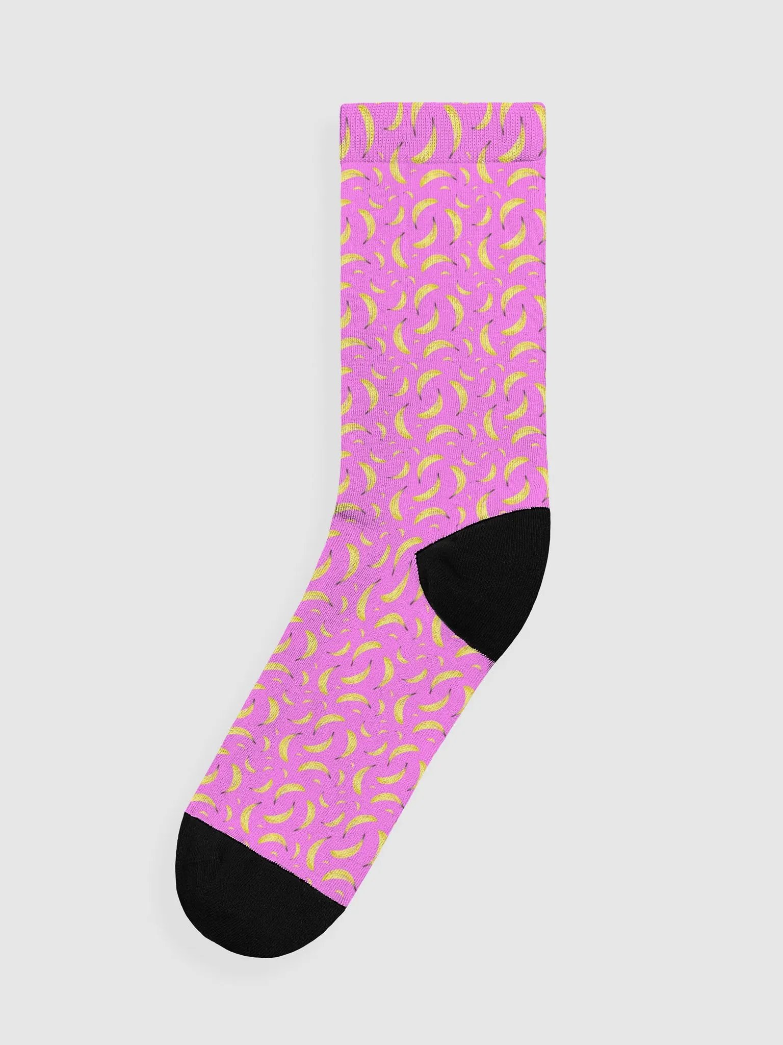 Banana pattern eco socks product image (3)