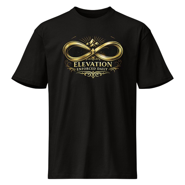 ELEVATION ENFORCED DAILY — Premium Combed Cotton Tee (Men’s) product image (1)