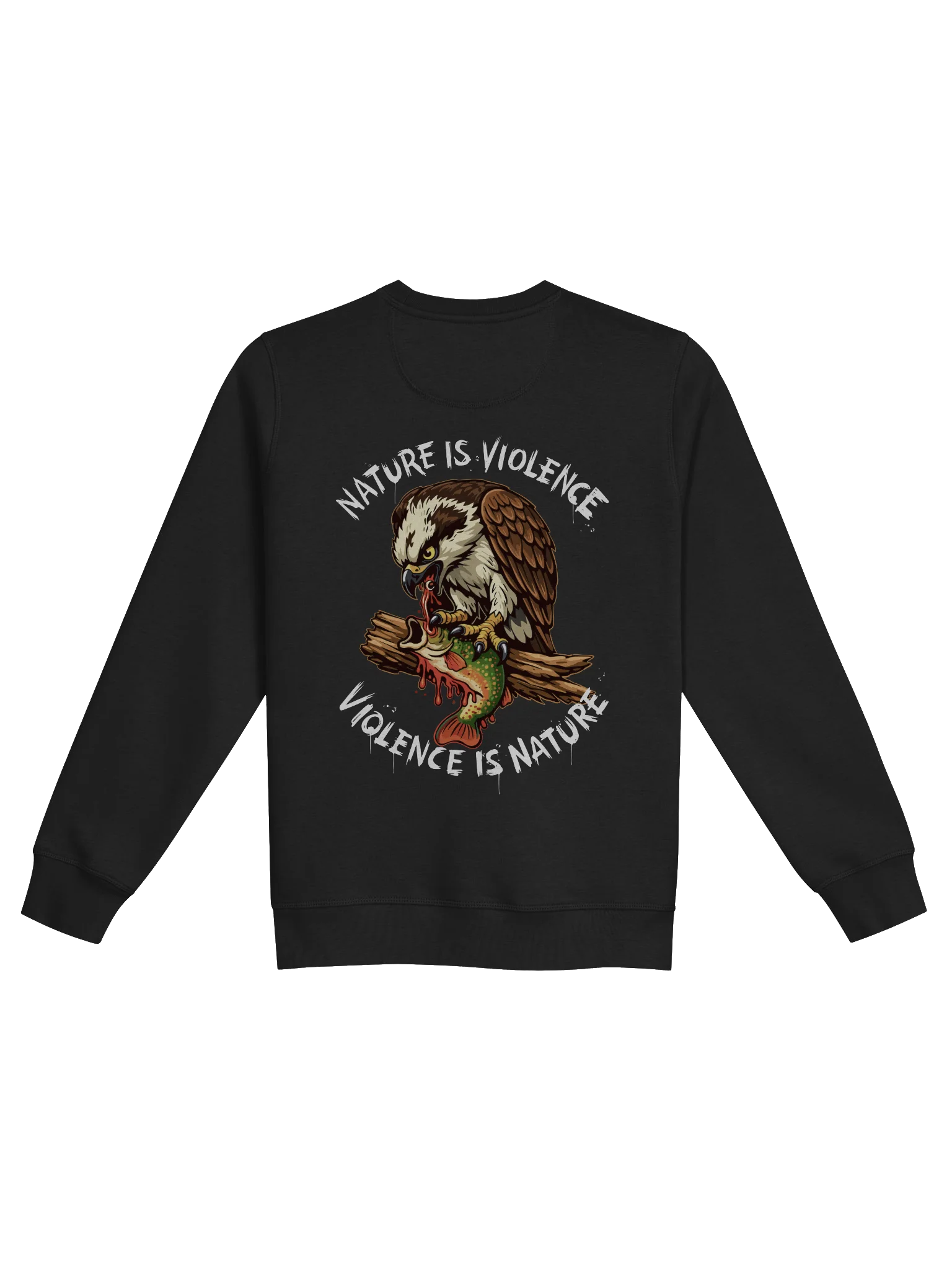 Nature is Violence Crewneck product image (1)