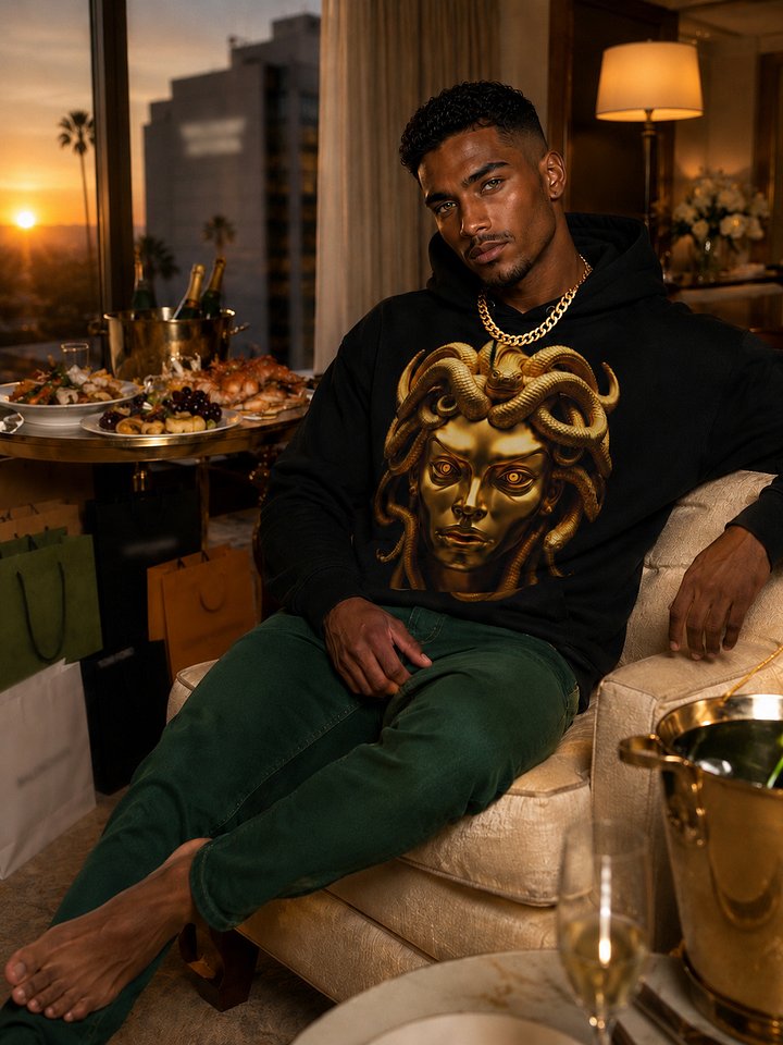 Gaze of the Golden Serpent Hoodie product image (1)