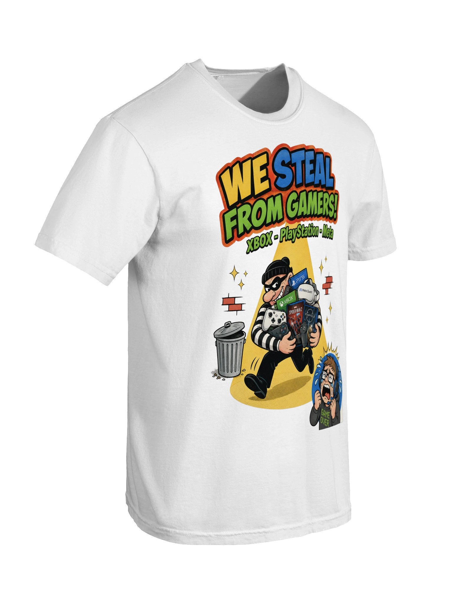 We Steal From Gamers! T-shirt product image (6)