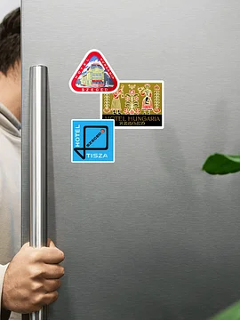 Szeged Hotel Magnet Set