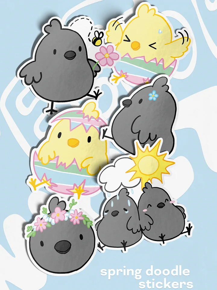 Spring Doodle Sticker Sheet product image (1)