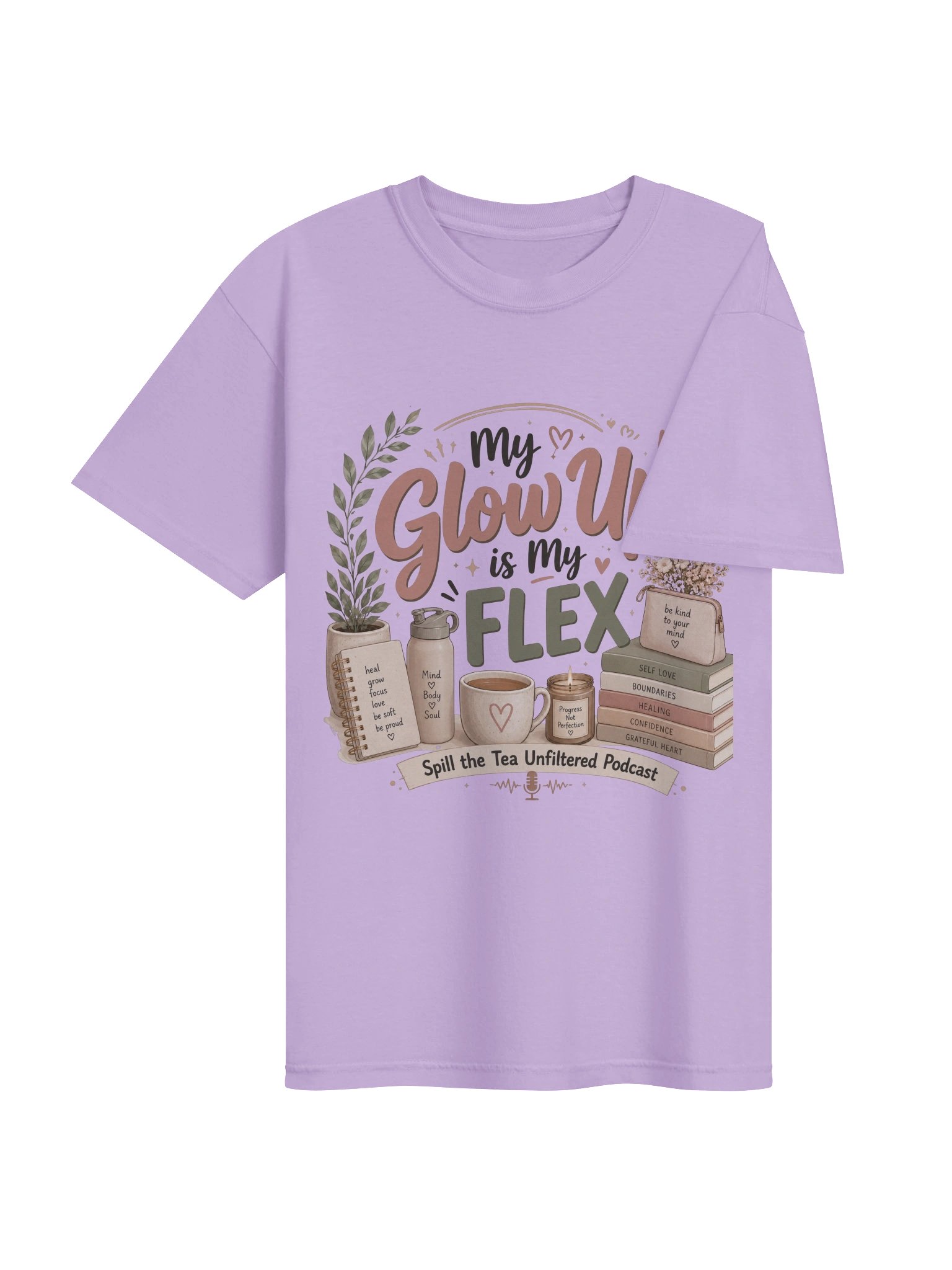 My Glow Up Is My FLEX Tee product image (4)