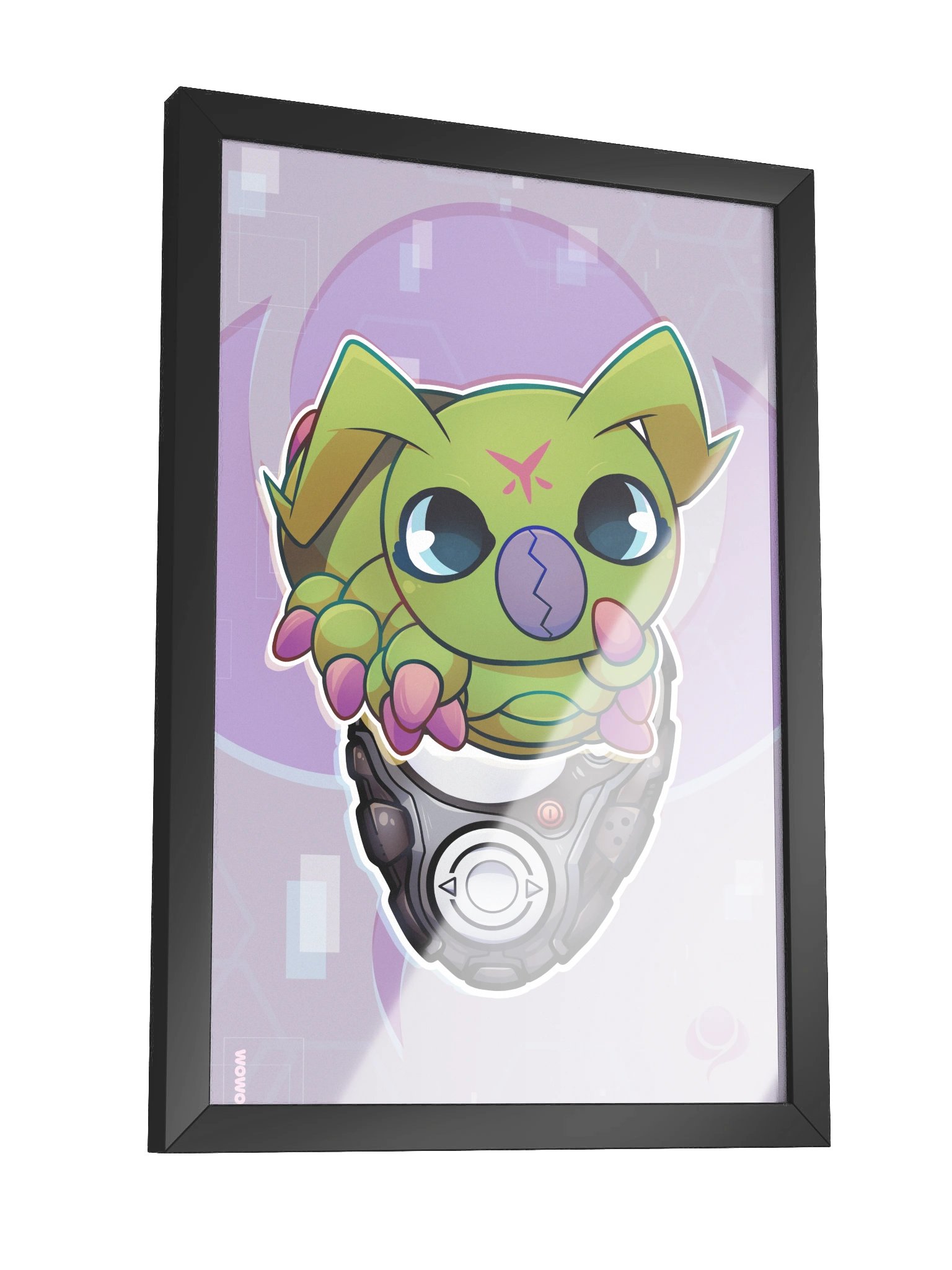 Wormmon Print product image (2)