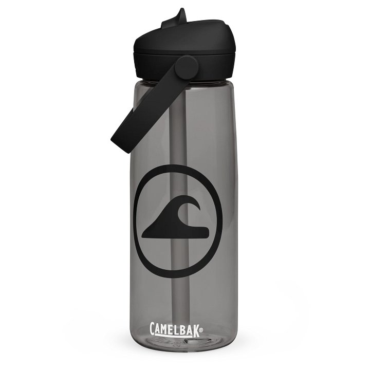 Wave Rider CamelBak Thrive® Flip Straw Water Bottle (Blackout) product image (1)