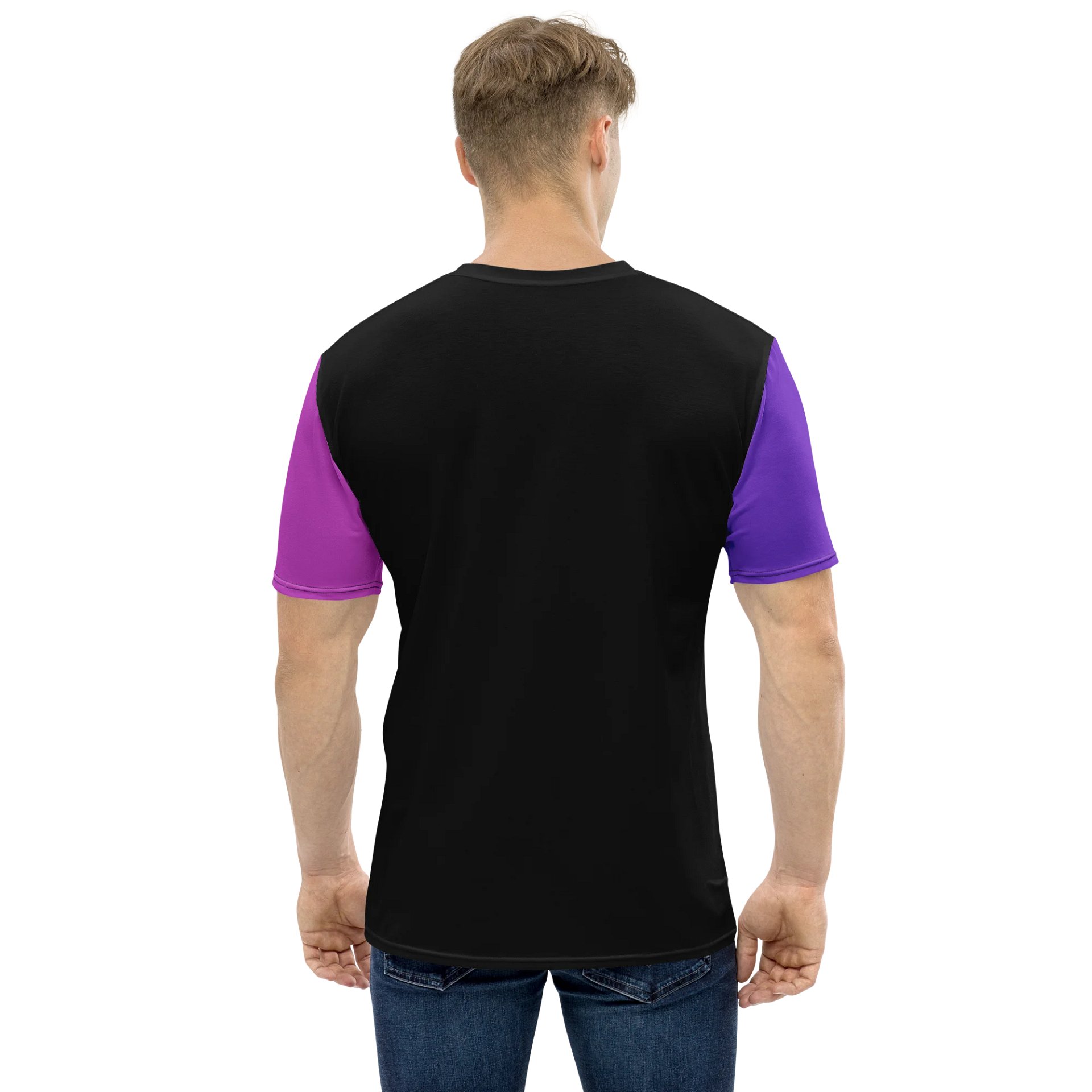 A Little Bit Bad - POX All Over Short Sleeve (Purple/Pink Sleeves) product image (2)