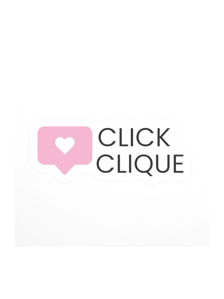 Click Clique Logo Kiss Cut Sticker product image (1)