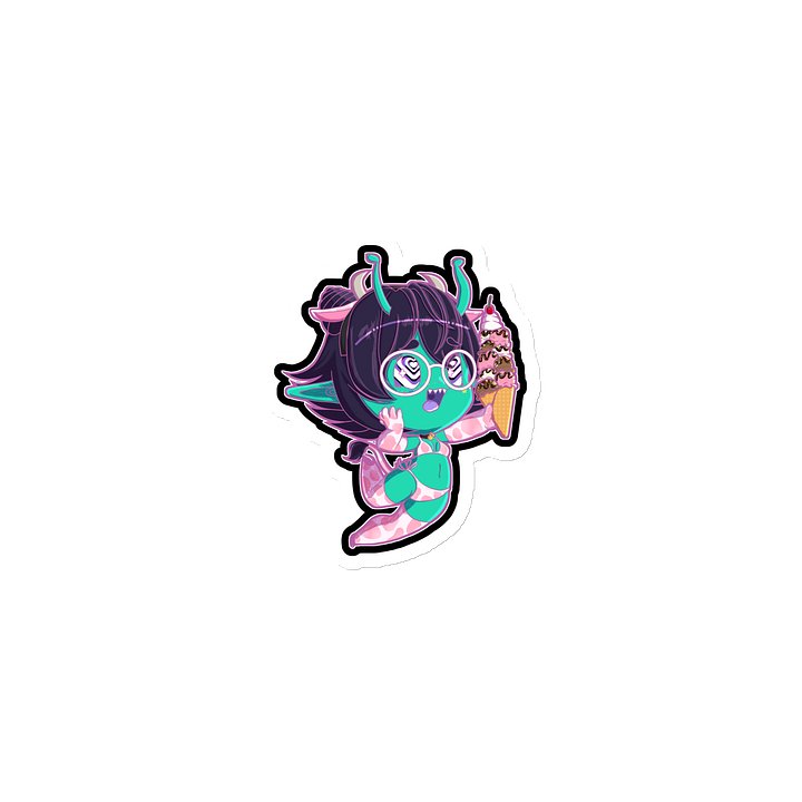 I Scream Chibi Die-Cut Magnet Strawberry Milk Edition product image (1)