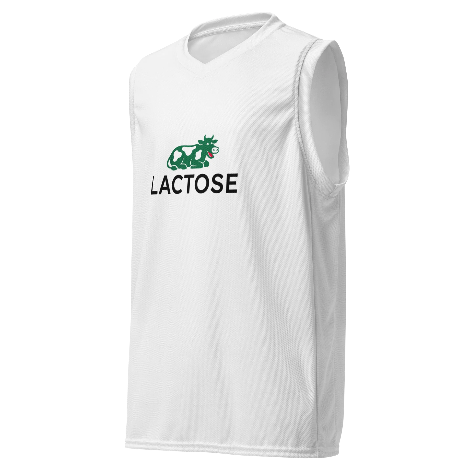 Lactose Unisex Basketball Jersey product image (1)