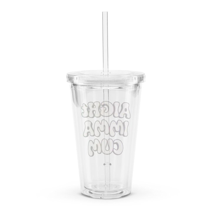 Bubble Text Double Wall Tumbler product image (2)
