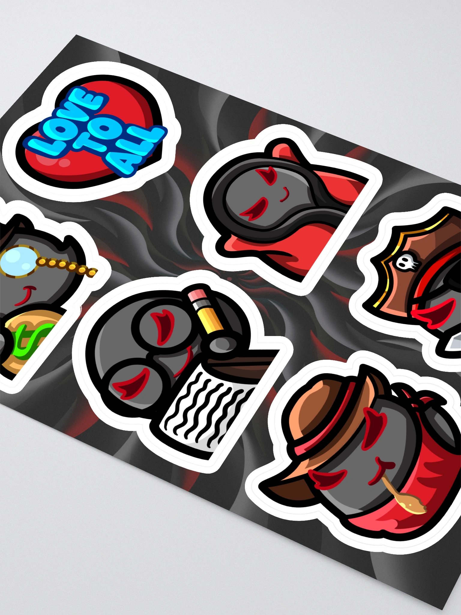 Emote Sticker Sheet 4 product image (2)