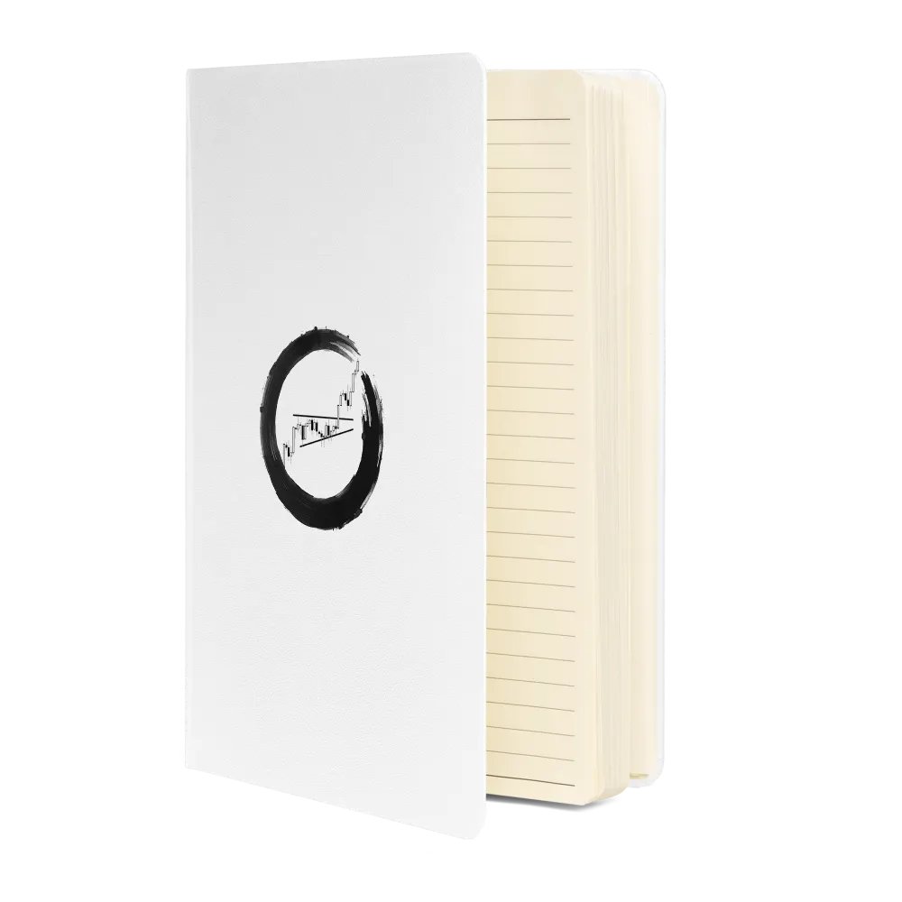 Hardcover Bound Notepad (White) product image (3)