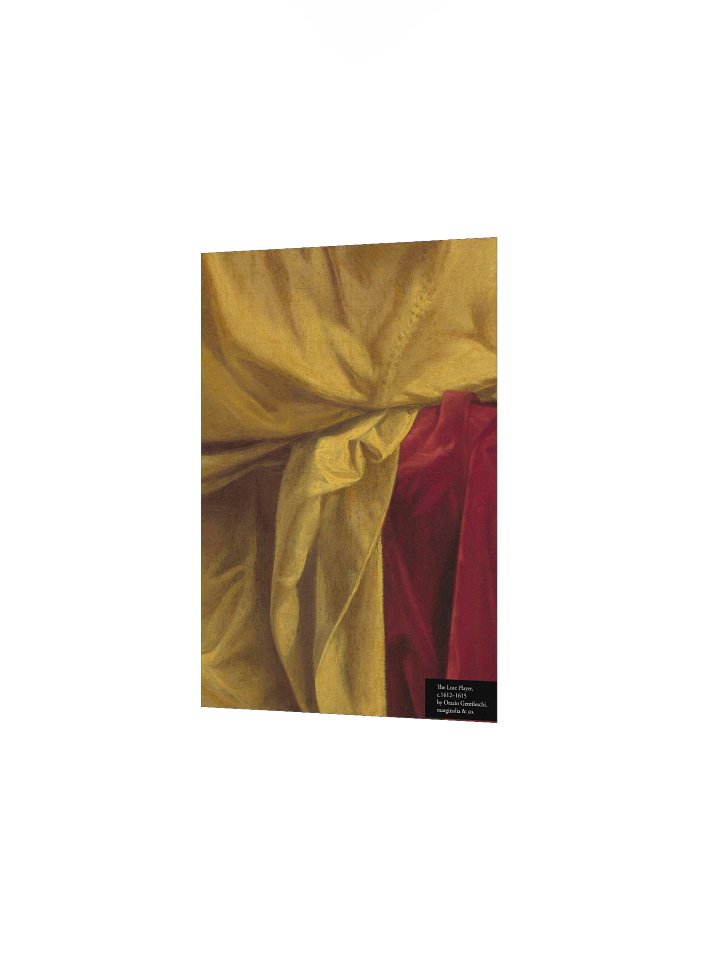 The Lute Player c. 1612 - 20 by Orazio Gentileschi 3 product image (2)