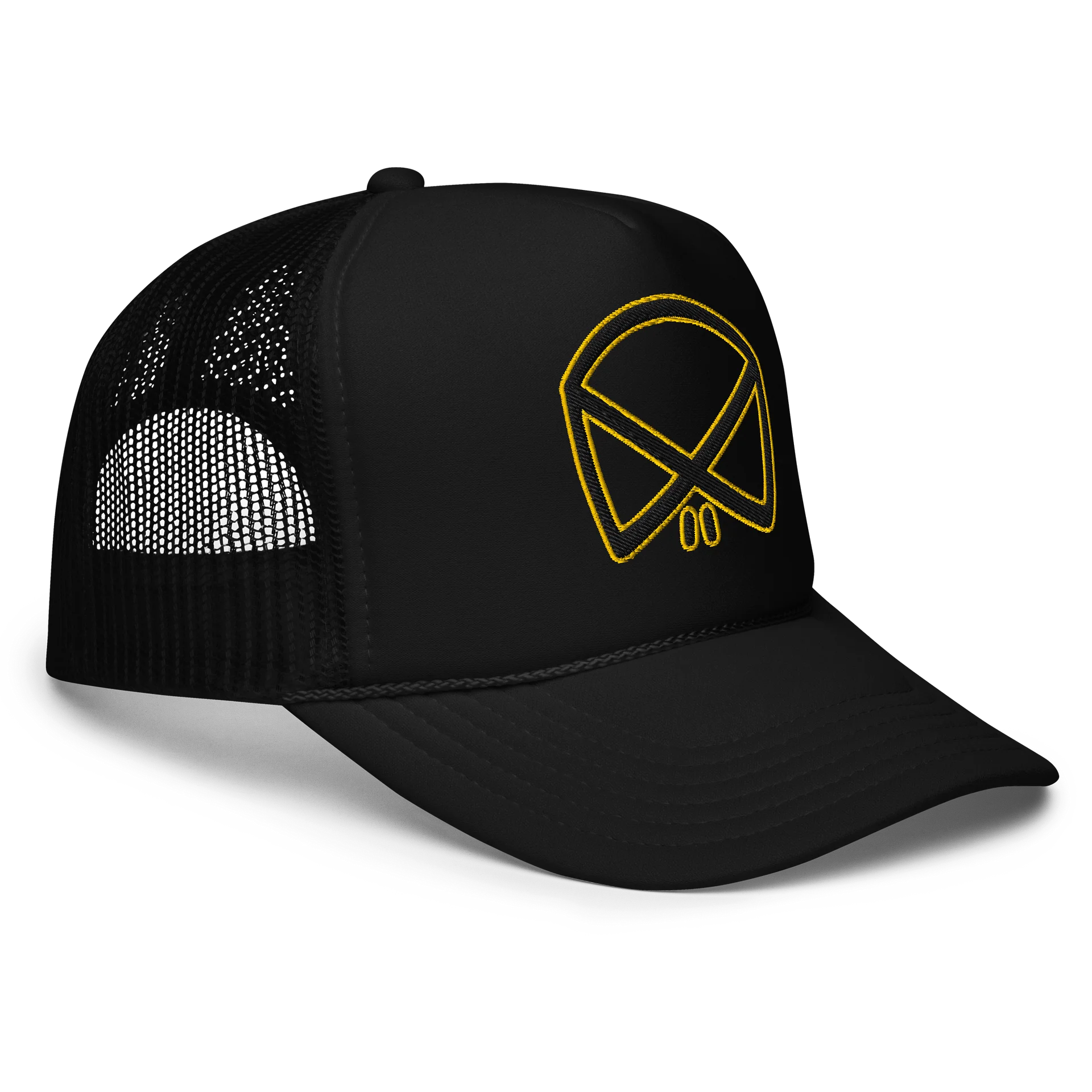 BOBUTAH SKULL LOGO Otto Foam Trucker Hat product image (3)