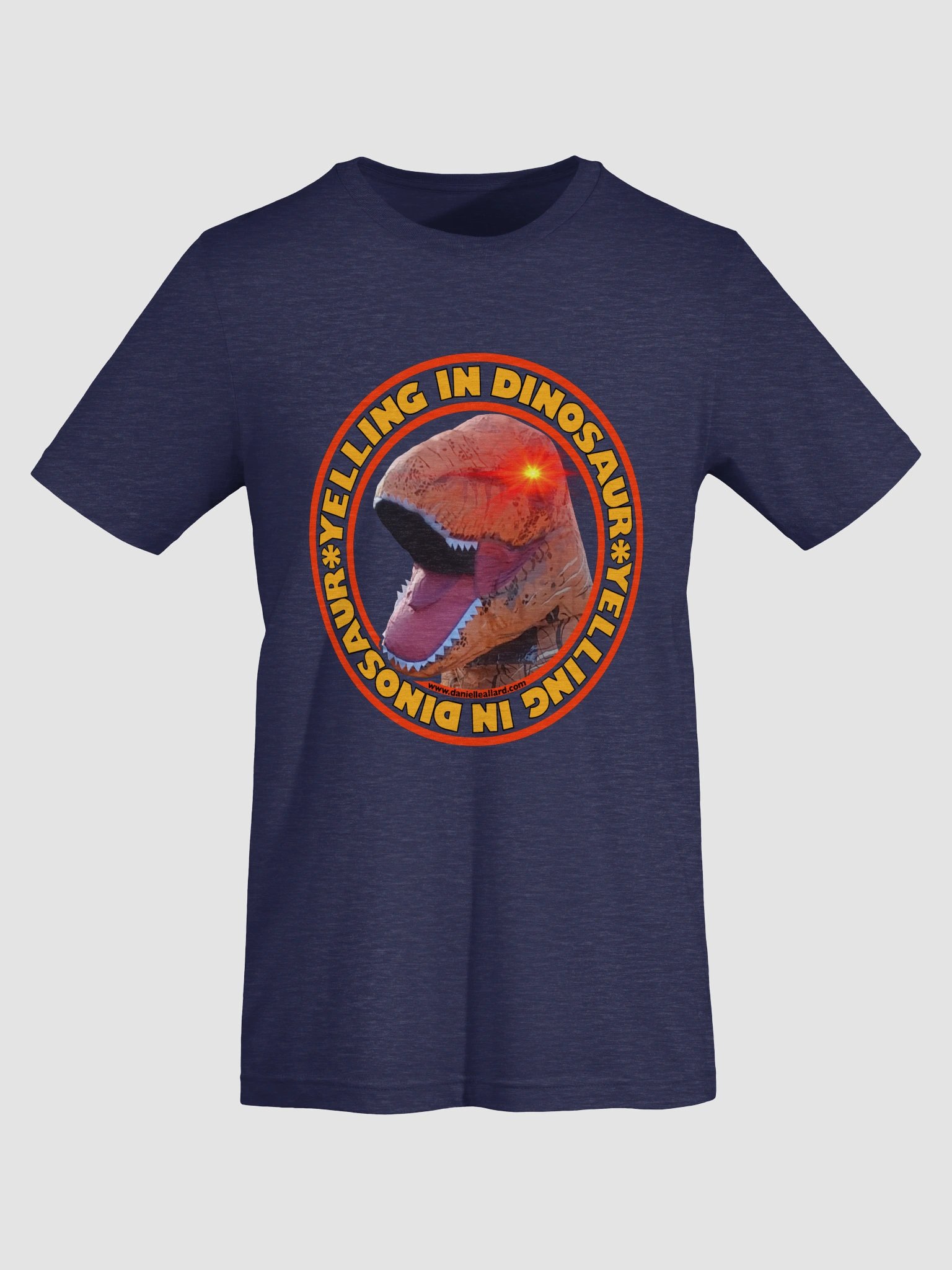 Yelling In Dinosaur Coloured T-Shirt product image (42)