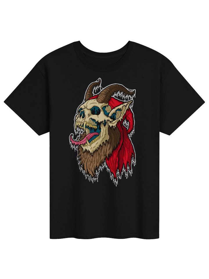 Drippy Krampus Skull Tee product image (1)