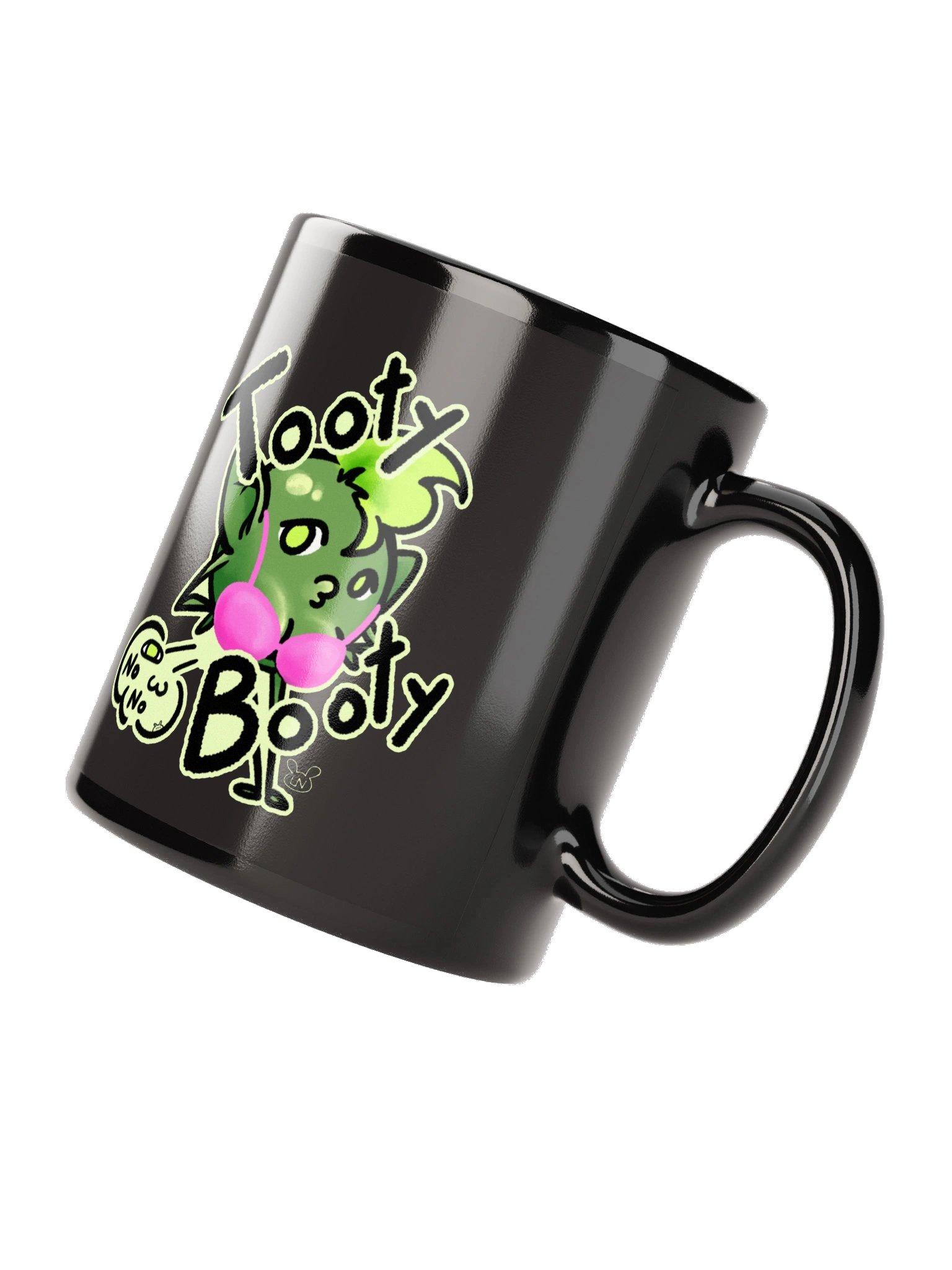 Tooty Booty - Black mug product image (8)