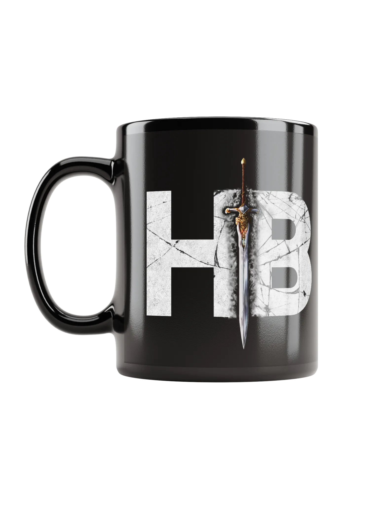 Hazeblade Classic Black Glossy Mug product image (6)
