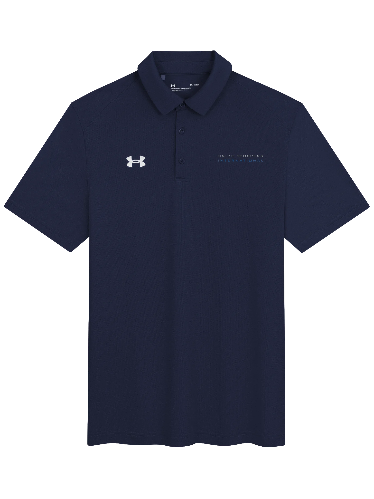 Crime Stoppers International Navy Polo product image (1)