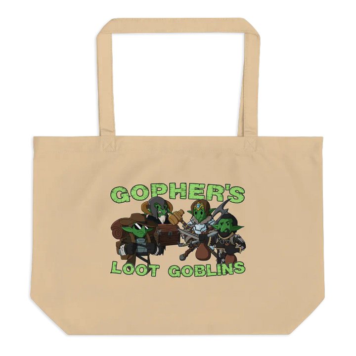 Gopher's Green Loot Goblins Tote product image (1)