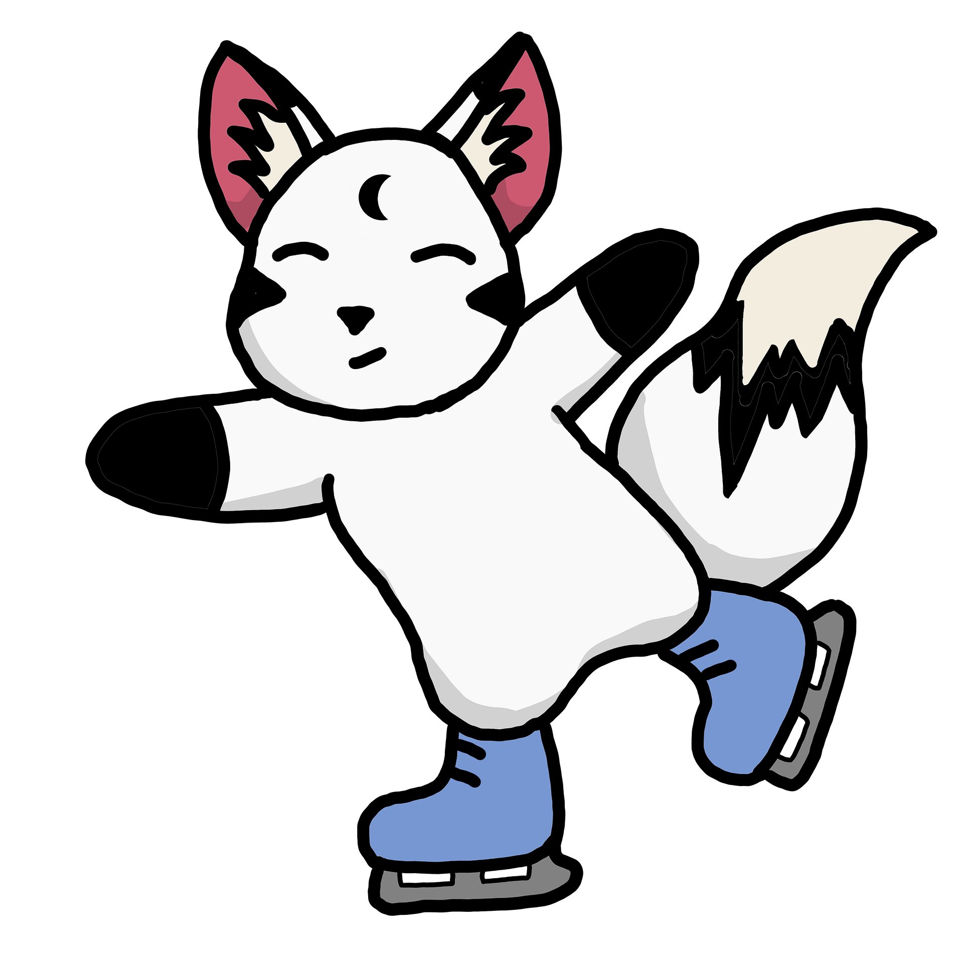 Winter - Skating Sticker product image (1)