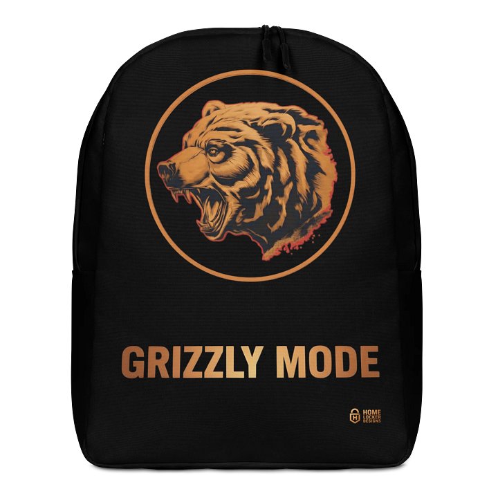 Grizzly Mode™ Burnt Gold Chicago Backpack | Home Locker Edition product image (1)