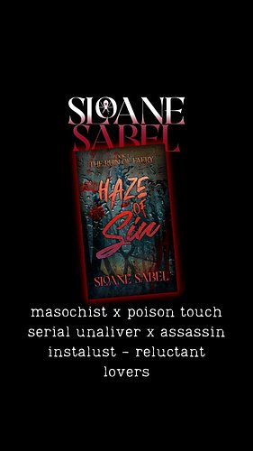 Haze of Sin is the spicy short first book in the Ruin of Faery series. 
Enby mcs?
Instalust with the hitchhiker?
Hunter becom...