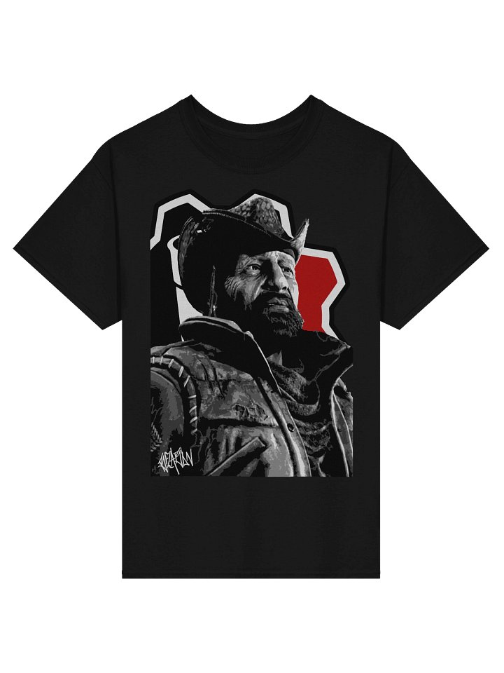 Dizzy painting tee (BLACK) product image (1)