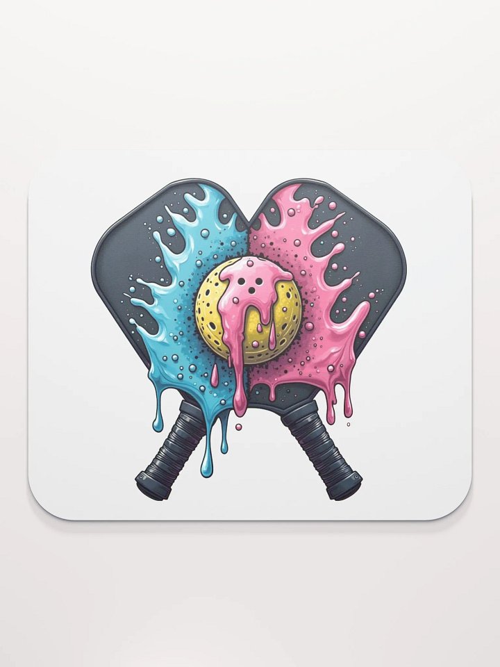 Ice Cream Pickleball Dynamic Paddles Mouse Pad product image (1)