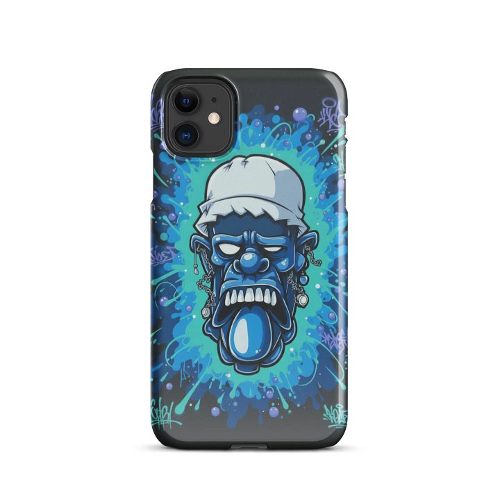 Graffiti Blue Tongue Case For iPhone® product image (47)