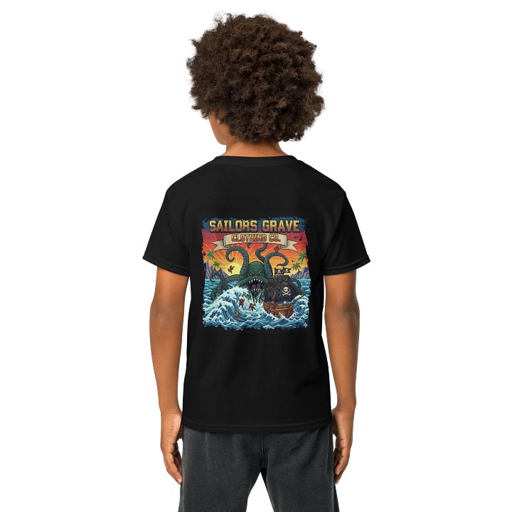 Kraken Attack! Kids Short Sleeve Tee product image (1)