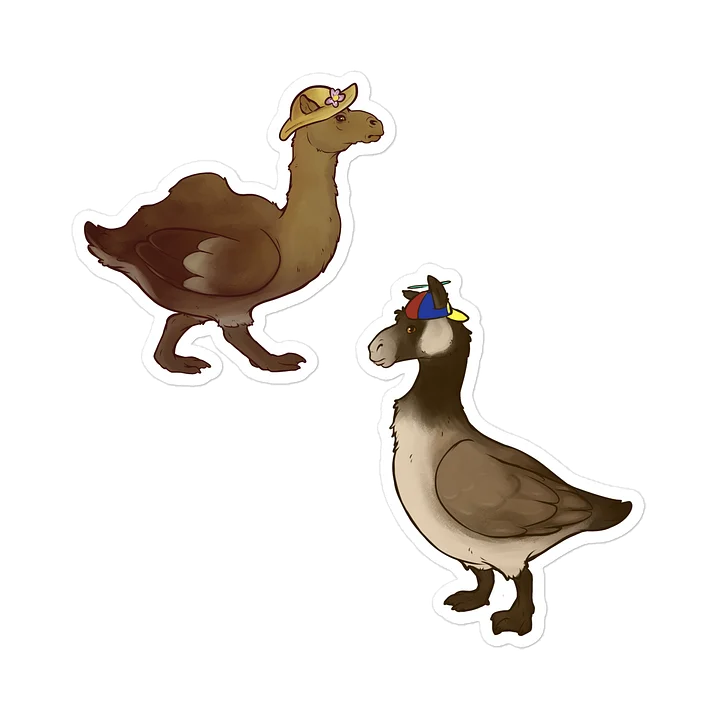 Perfectly Normal Animals in Hats - Stickers product image (2)