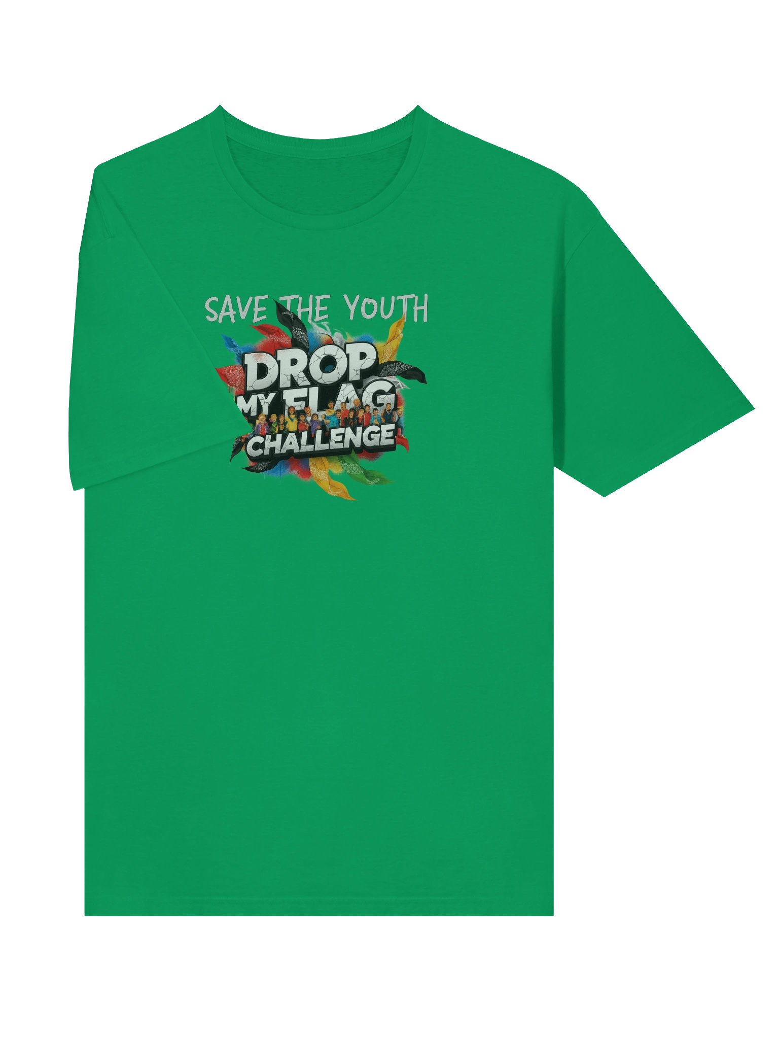 Green Drop My Flag Tee product image (5)