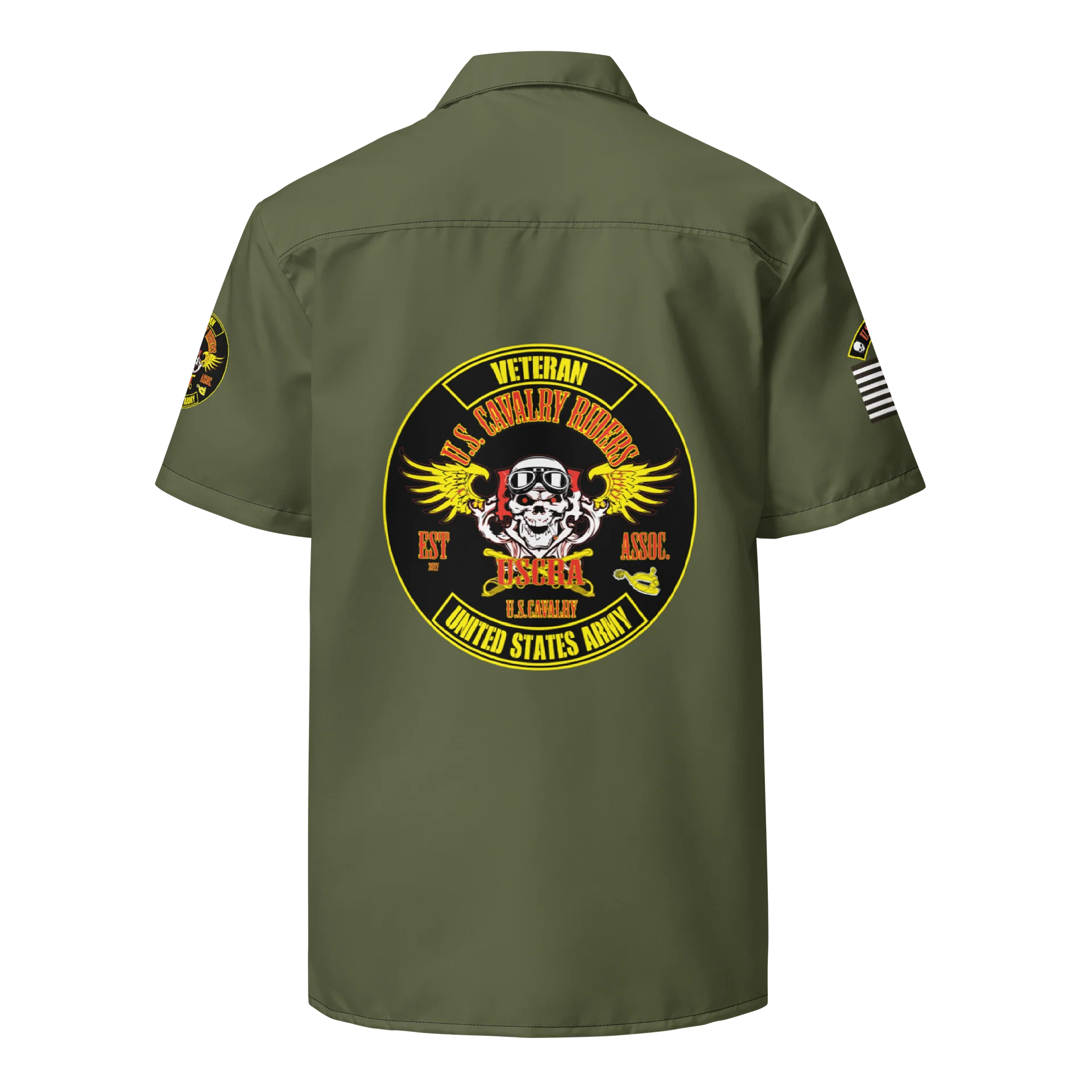 USCRA Official OD Green Club Shirt product image (2)
