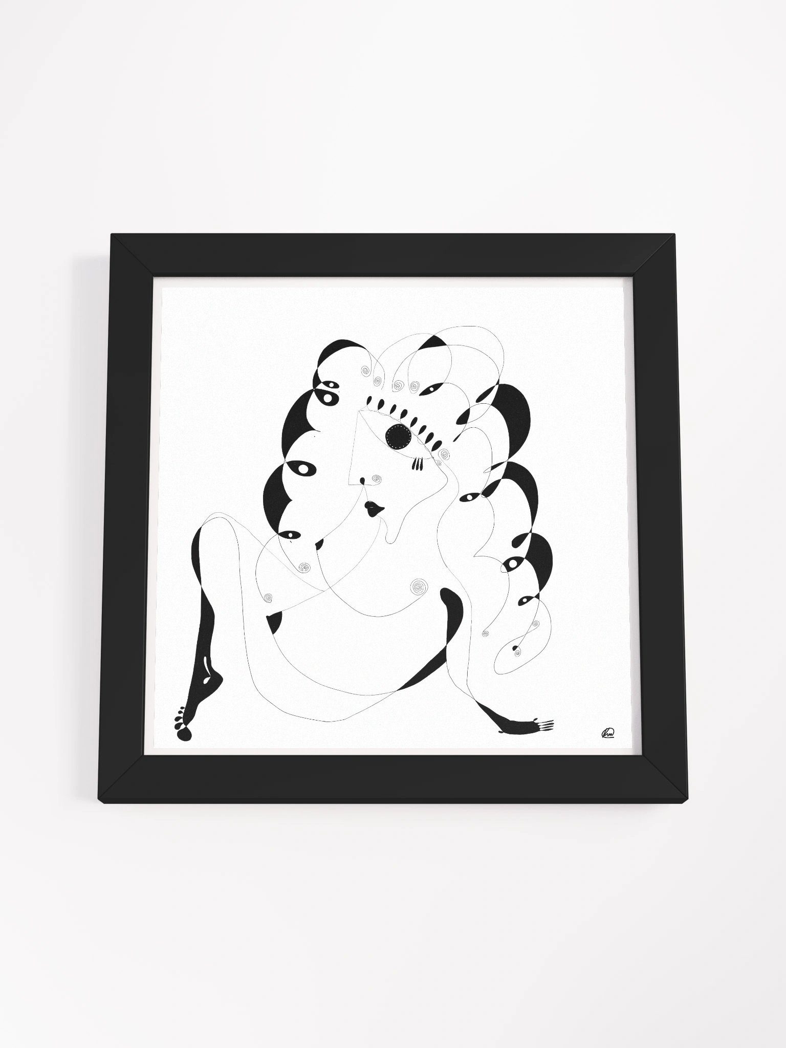 Sarah’s ready for the party (Framed Print) product image (5)
