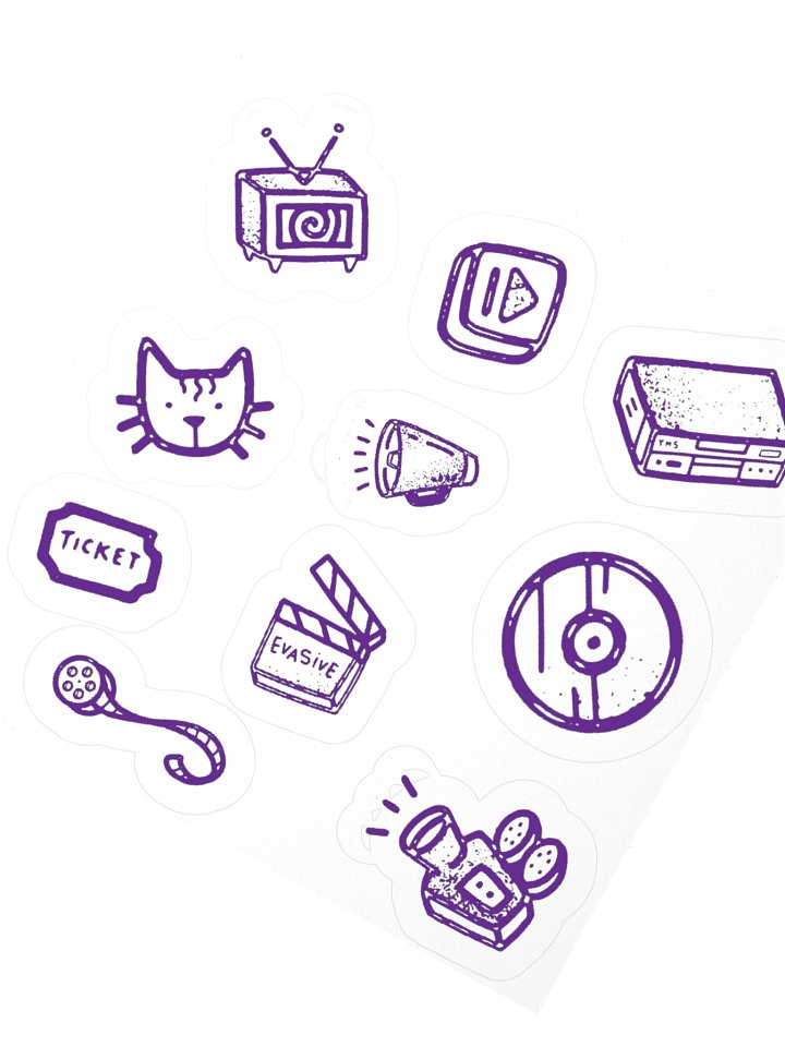 Evasive Sticker Set product image (2)