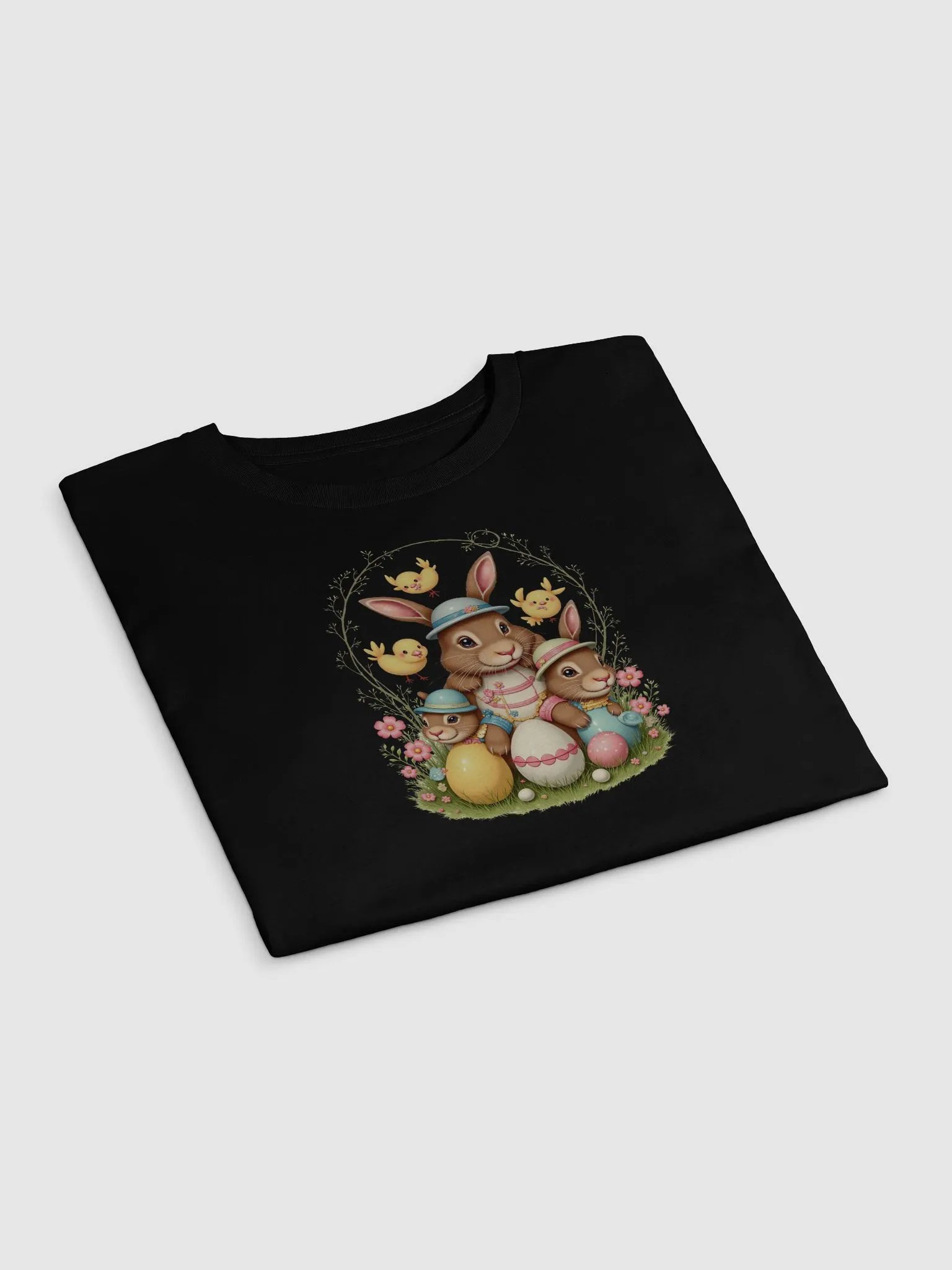 Bunny Rabbit Family Trio Crop Top product image (18)