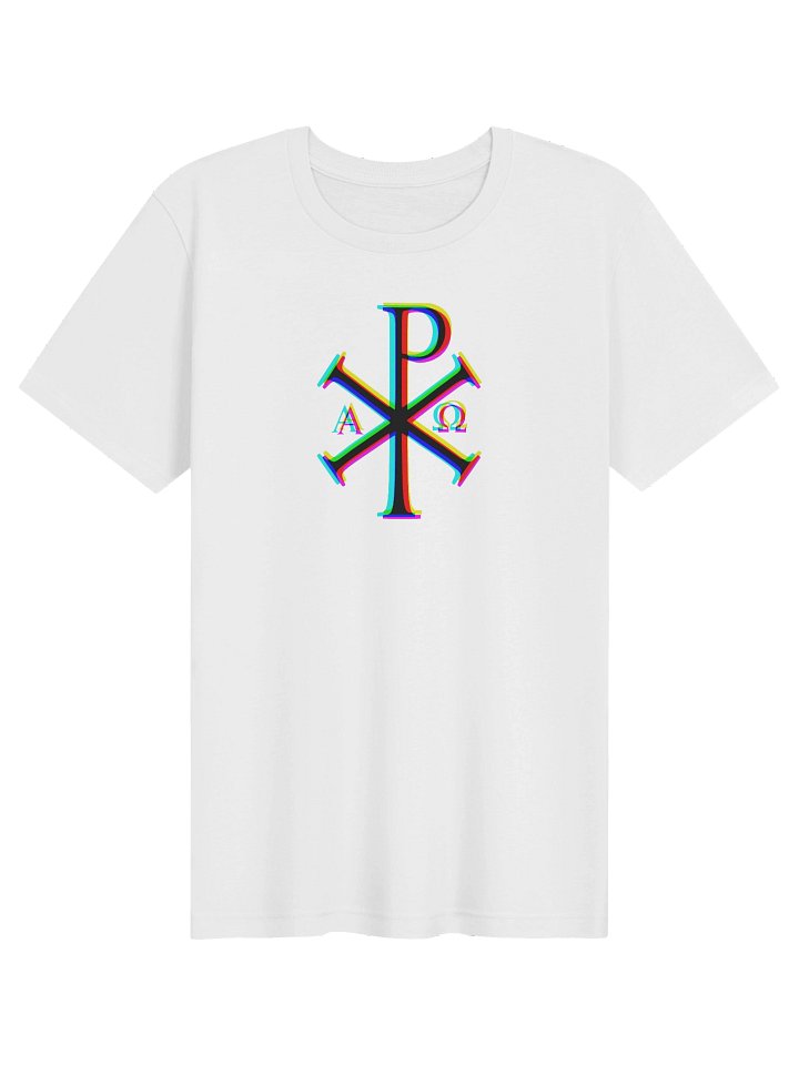 Chi Rho Colors T-Shirt (White) product image (1)