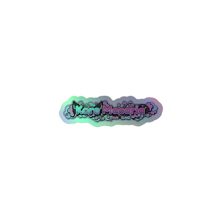 Logo 2.0 Sticker (Holo) product image (1)