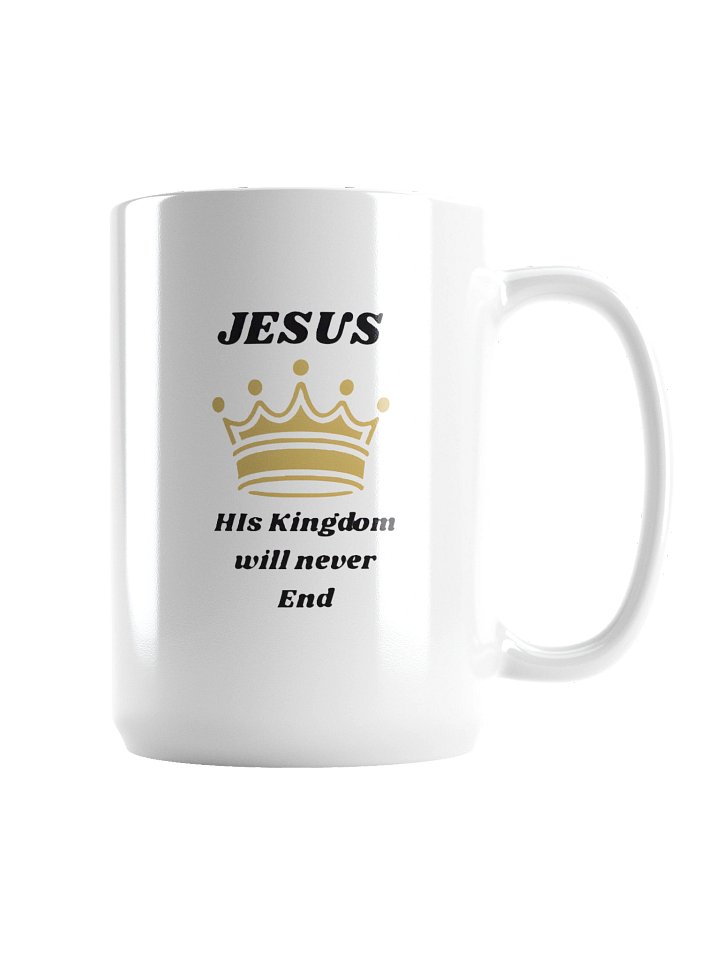 Eternal Reign White Glossy Mug product image (2)