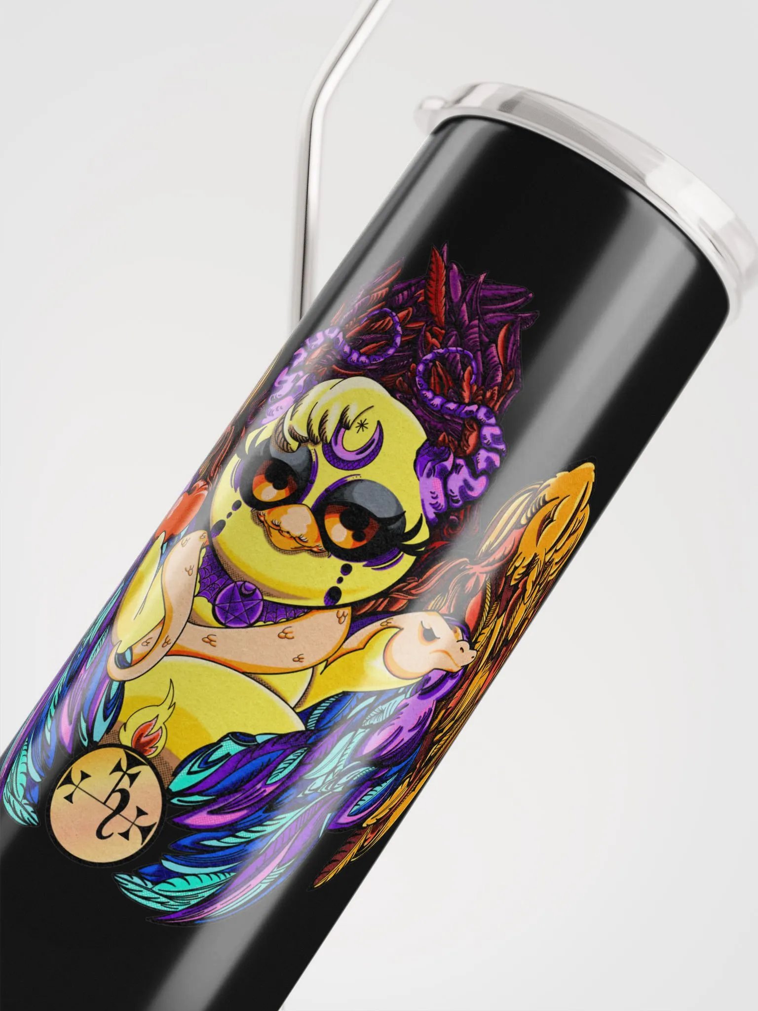 Goth Chicks Rule: Stainless Steel Tumbler product image (5)