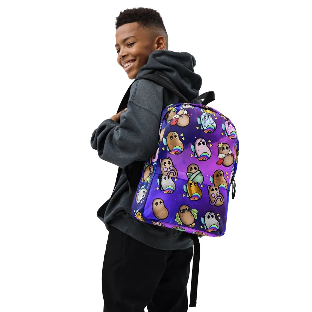 ''Patates Intergalactiques'' Sac à dos product image (7)