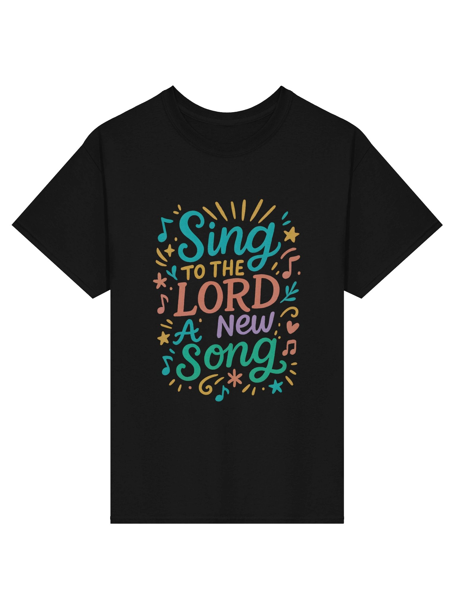 Sing To The LORD A New Song - Heavyweight T-Shirt product image (4)