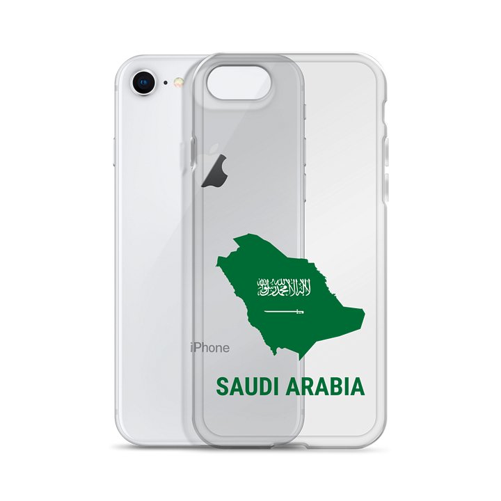 Saudi Arabia 2026 World Cup Flag iPhone Tough Case - Saudi Arabia Soccer Phone Cover - Dual Layer Protective Case product image (2)