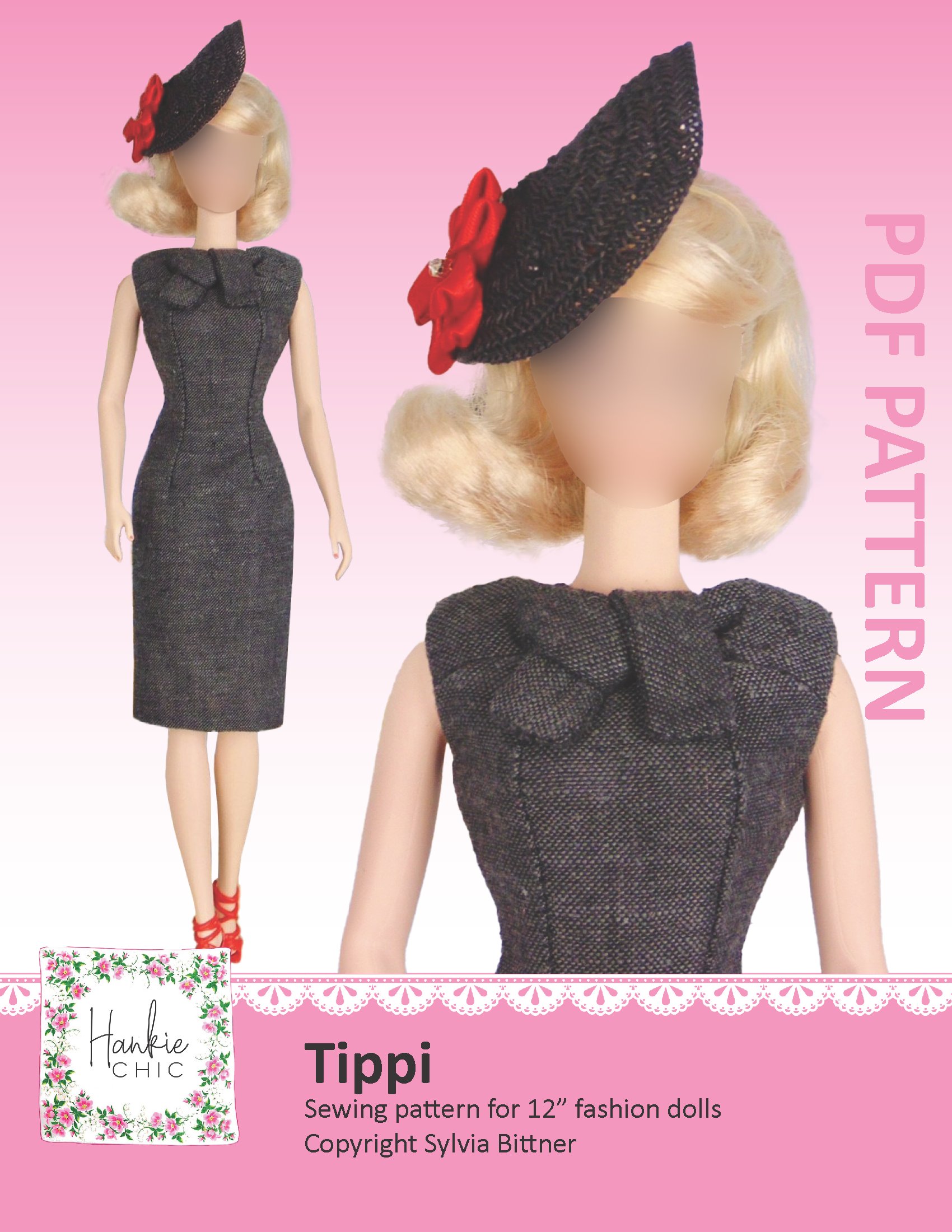 Tippi sewing pattern for 12